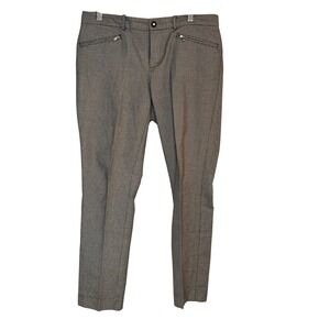 Lauren RL Houndstooth‎ Print Zip Pocket Slim Fit Pants Trousers